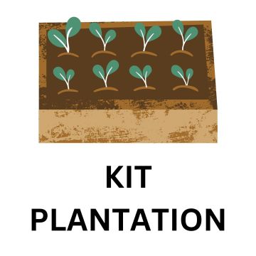 Kit de plantation : Gabarits et jalons B